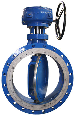 Photo of a typical butterfly valve.
